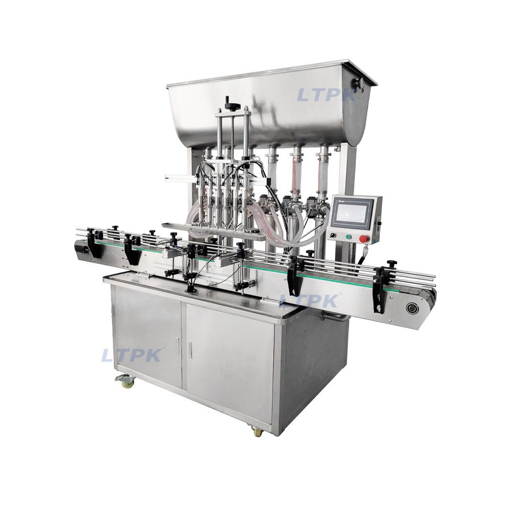 100-1000ml automatic bottle water production line cosmetic lotion shampoo filling machine cream water refilling machine 