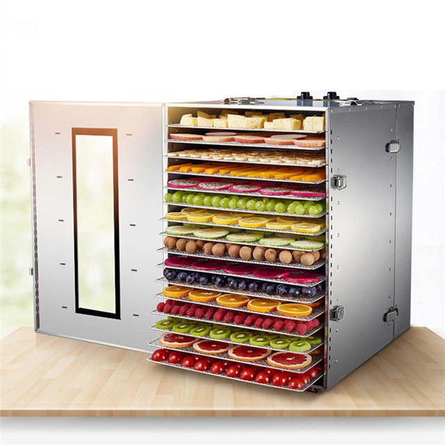 16 Racks Stainless Steel Commercial Electric Food Dehydrator