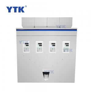 2-200G 4 Heads Four Hoppers Automatic Racking Vibration Weighing and Filling Machine 