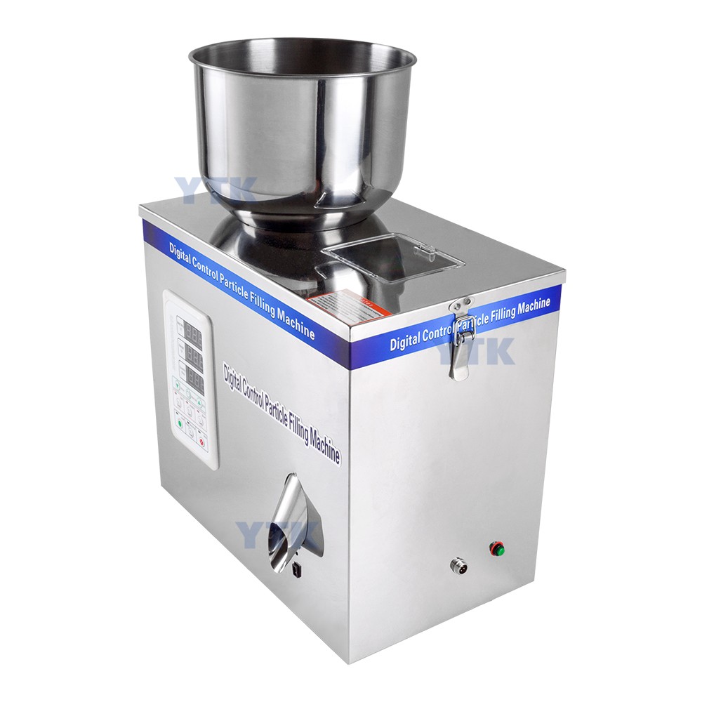 0.5-25g Semi Automatic Particles Dispenser Coffee Weigh and Fill Machine Manual Dry Spice Powder Filling Machine