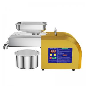 Z6 2025 New Design Home Use Cold & Hot Peanut Sesame Rapeseed Walnut Coconut Palm Corn Olive Electric Oil Press Machine