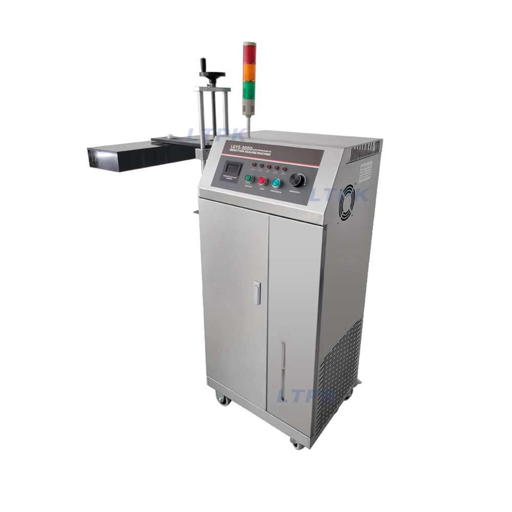 Automatic Aluminum induction sealing machine Pet bottle induction sealer Bottle lid Aluminum Foil Sealer