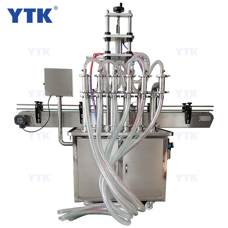 Automatic Stainless Steel Six Heads Liquid Filling Machine Filler