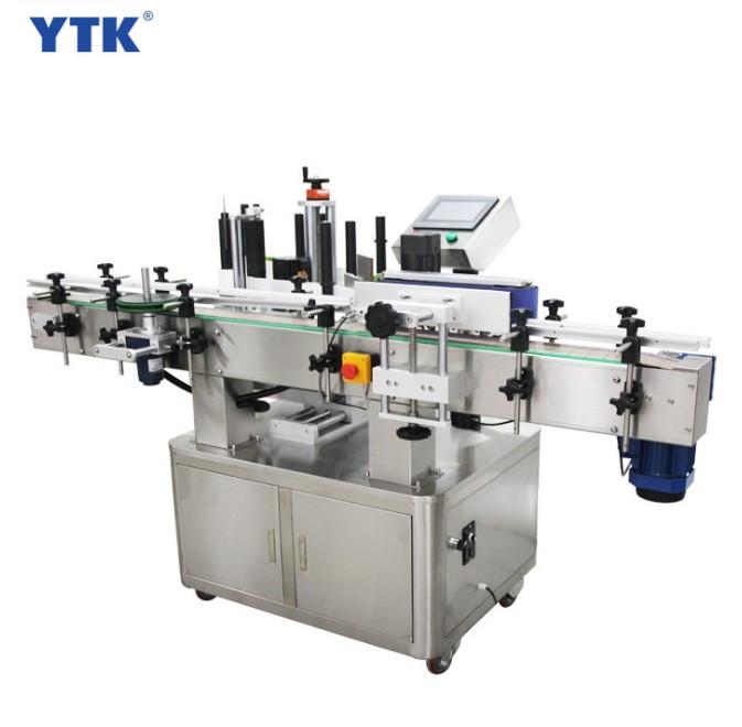 Automatic YTK-220 Vertical Round Bottle Labeling Machine For Glass Bottle