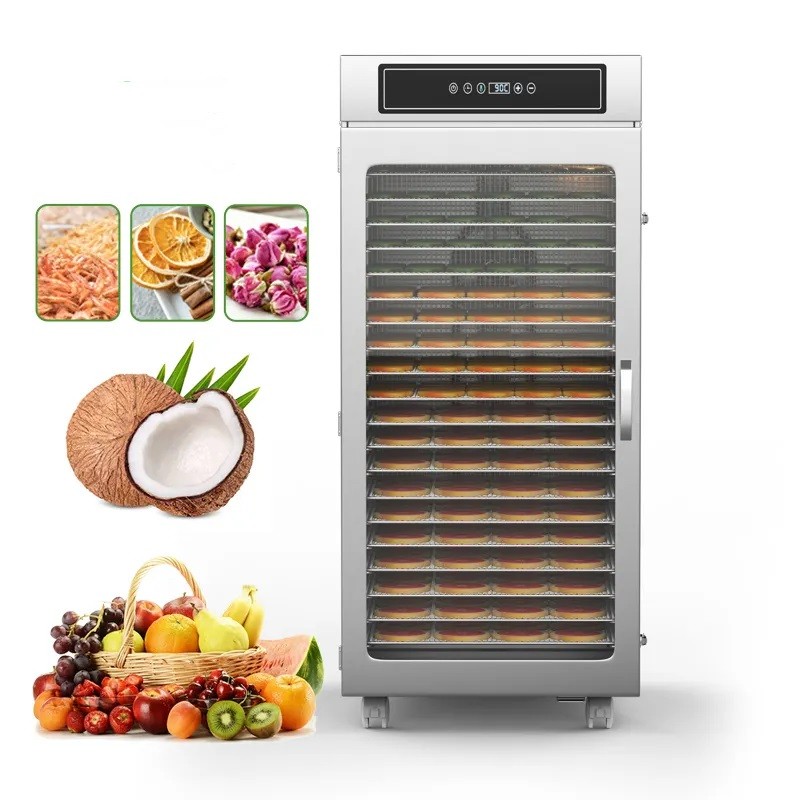 LT-90 Cheap 20 Trays Herbs Tomato Garlic Onion Mushroom Jerky Industrial Vegetable Fruit Drier Machine Dehydrator