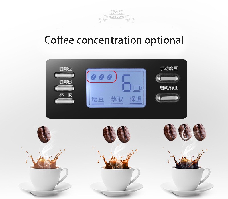 Coffee machine drip type ground coffee pot household tea machine good manufacturer equipment commercial product