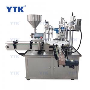 Automatic Mono block Rotary Glass Plastic Alcohol Spray Bottle Lens Solution Cleaner Cosmetic Filling and Capping Machine