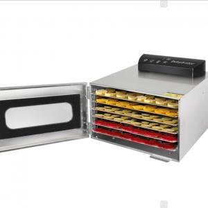 Digital control small 6 trays stainless steel fruit and food dehydrator for seafood,fish