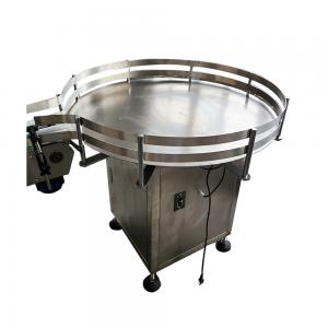 Full Automatic Round Rotary Plastic Bottle Unscrambler Glass Bottle Sorting Turntable Feeding Machine