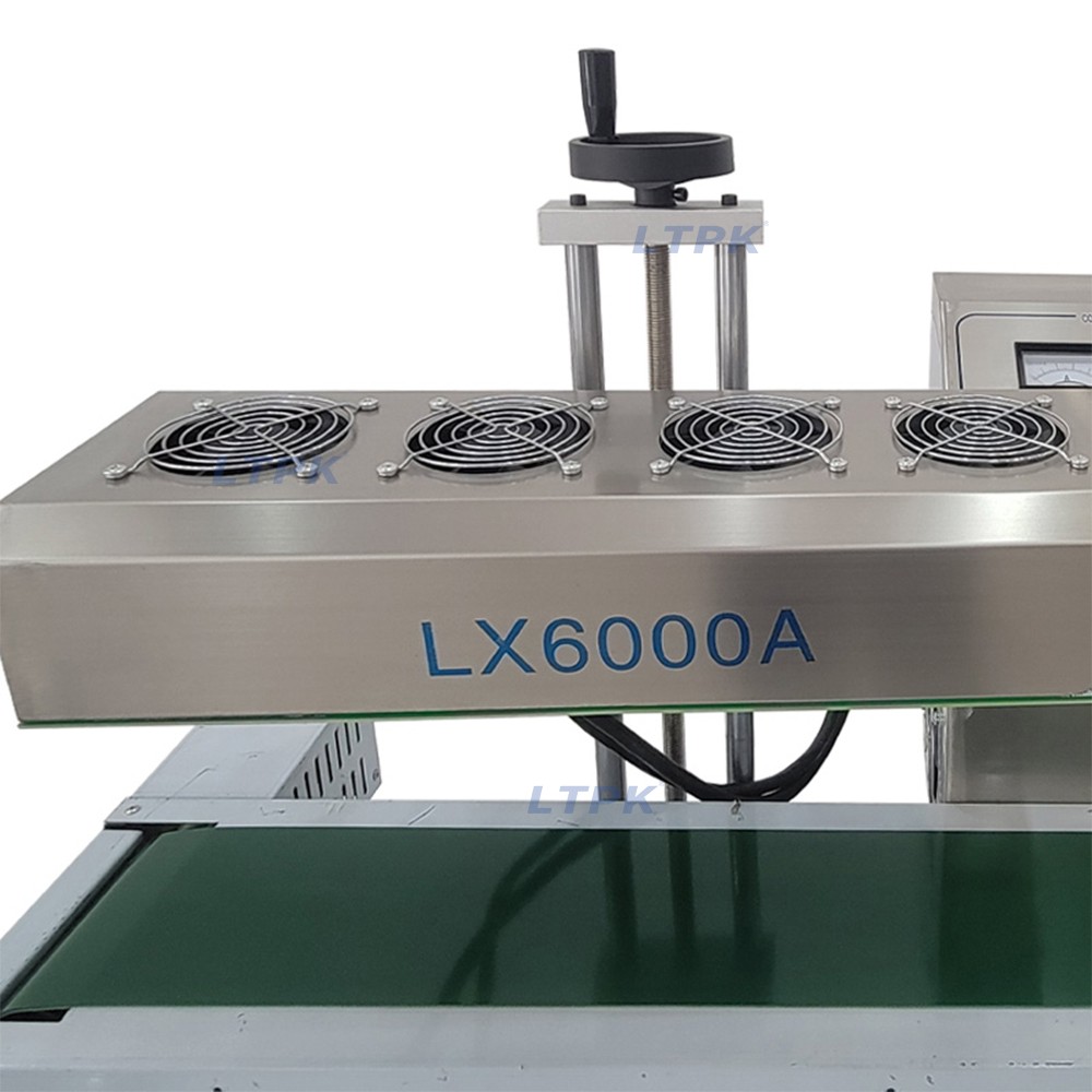 LT-6000A Continuous Electromagnetic Heat Induction Aluminum Foil PET Plastic Bottles Jars Cap Sealer Sealing Machine