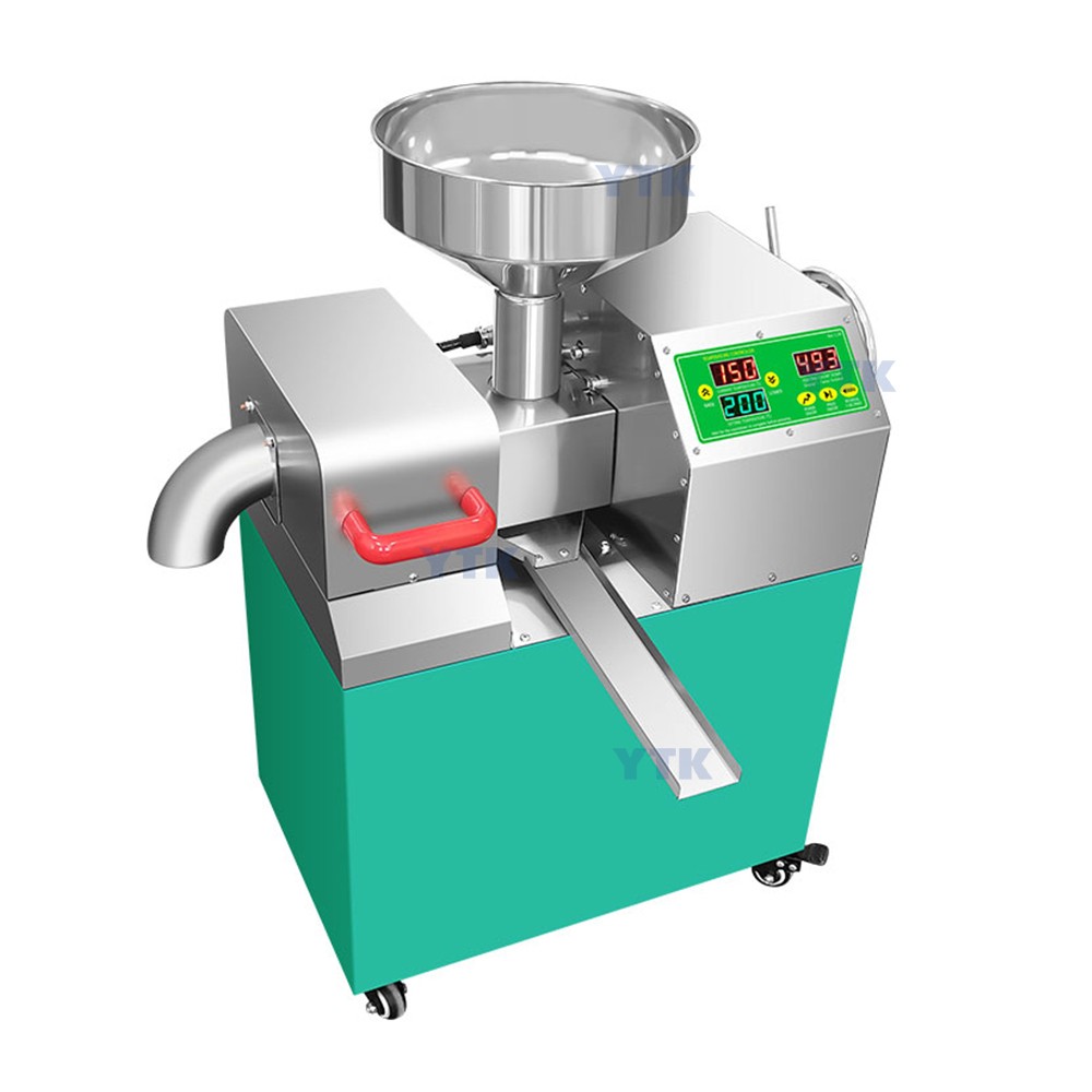 YTK-P10 New Arrival Automatic Stainless Steel Commercial Oil Press Machine Palm Oil Presser Sunflower Sesame Peanut Oil Pressers