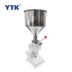 Popular A03 Hand Pressure Manual Water Bottle Liquid And Paste Filling Machine