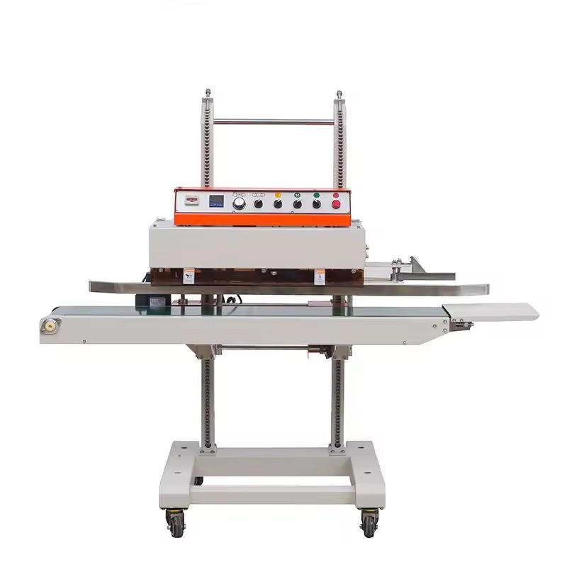 QLF-1680 High Quality Industrial Vertical Band Plastic Large Heavy Bag Heat Sealing Continuous Sealer 