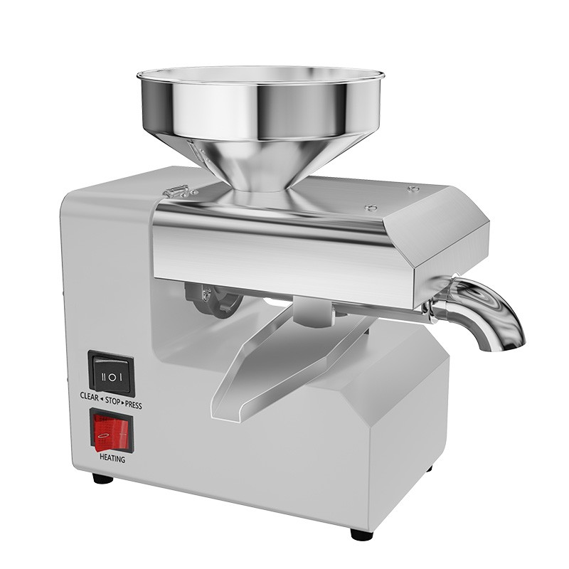 R6 New Automatic Oil Press Machine Commercial Home cold Oil Extractor Expeller Presser