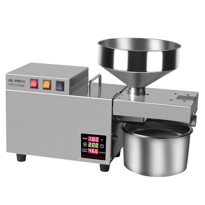 S9S Temperature Control Oil Extractor Commercial Peanut Sesame Oil Press Stainless Steel Oil Press Machine