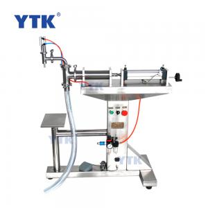 YTK-LYP1000 Semi-auto Floor Single Head Liquid Filling Machine For Small Business