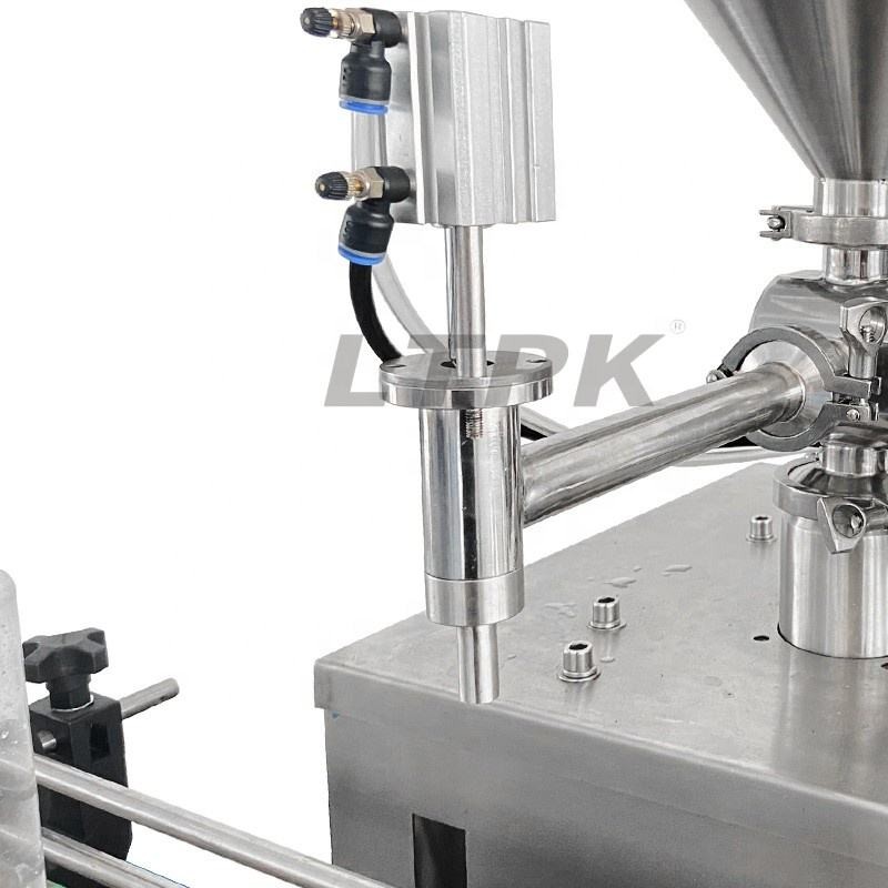  Automatic Vertical Single Head Servo Oil Bottle Liquid And Paste Filling Machine With Conveyor 