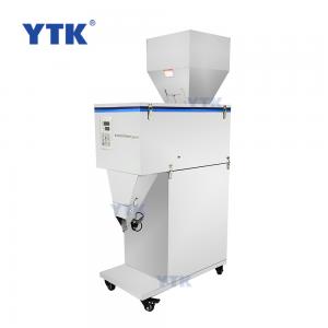YTK-W1200F Vertical 1200G Dry Powder Bottle Filling Machine With Sealing Plate