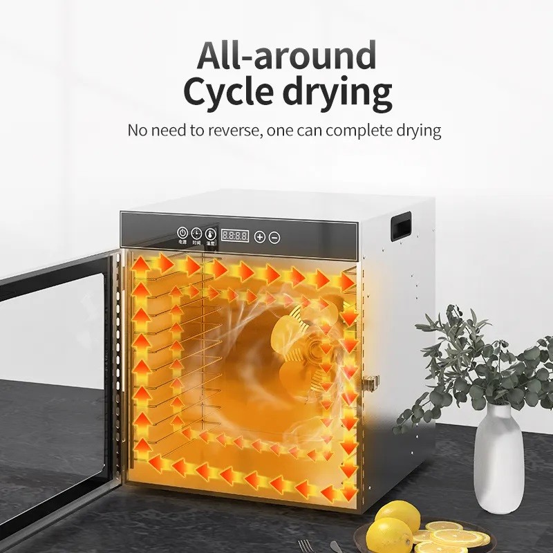 LT-154 Factory Supply Wholesale 12 Trays Food Drying Machine for Fruits Vegetables Jerky