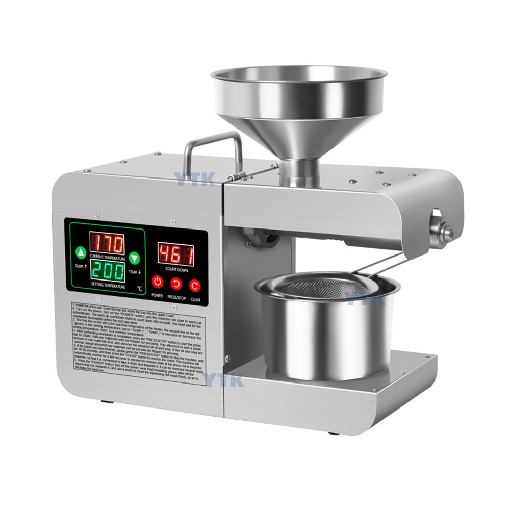 X8S Oil Press Machine Cold Heat Press Oil Extractor Oil Extraction Machine Peanuts Olive Oil Sunflower Oil for Cooking Business