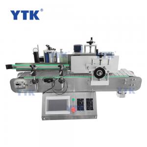 YTK-150B Wholes Round Label Applicator For Small Business Stickers Desktop Labeling Machine For Plastic Glass Metal Bottles