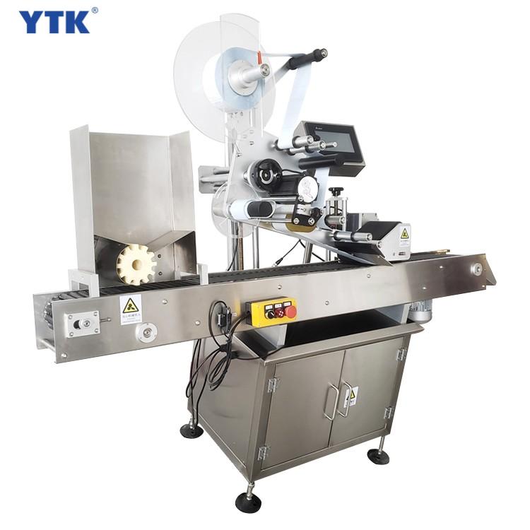YTK-330 automatic vertical round bottle positioning labeling machine