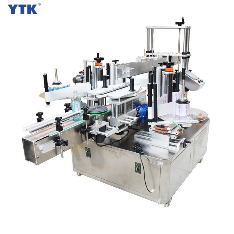 YTK-600 Automatic Double Sides Label Sticker Labeling Machine For For Laundry Detergent