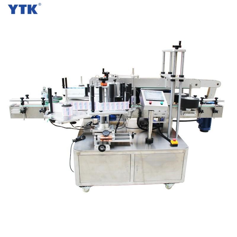 YTK-600 Automatic Double Sides Label Sticker Labeling Machine For For Laundry Detergent