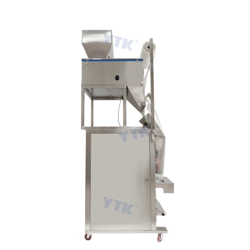 YTK-BP1200D Full Automatic Stainless Steel Granule Powder Pillow Bag Sealing and Packing Machine 