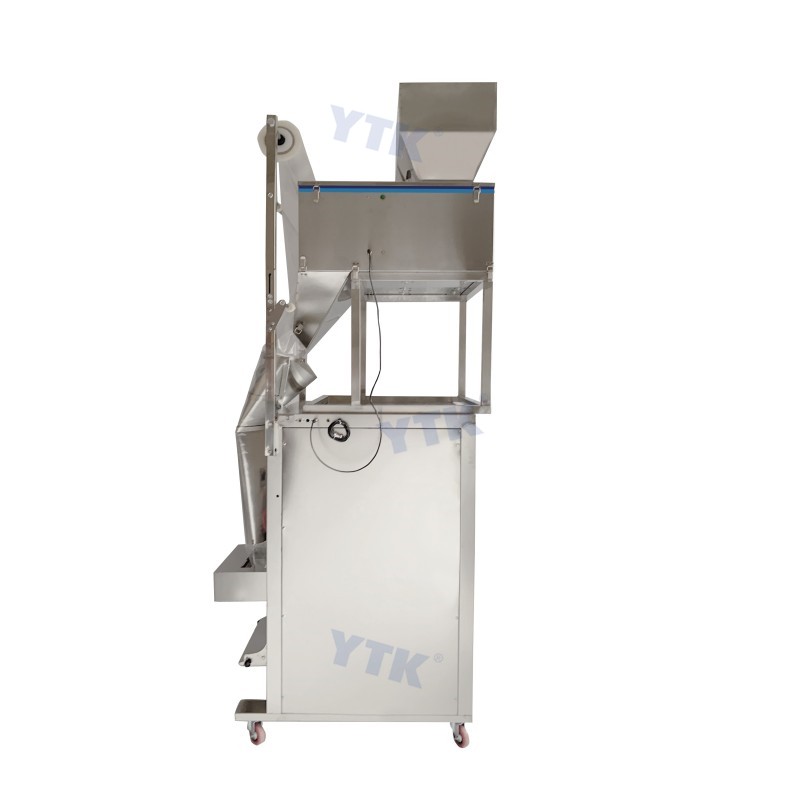 YTK-BP1200D Full Automatic Stainless Steel Granule Powder Pillow Bag Sealing and Packing Machine 