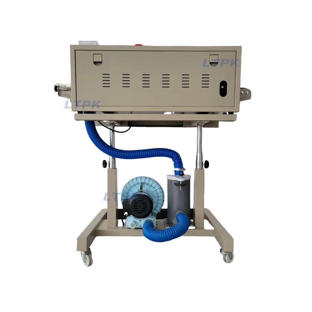 YTK-DBF1000 Continuous Conveyor Film Bag Sealing Machine With Air Pump 