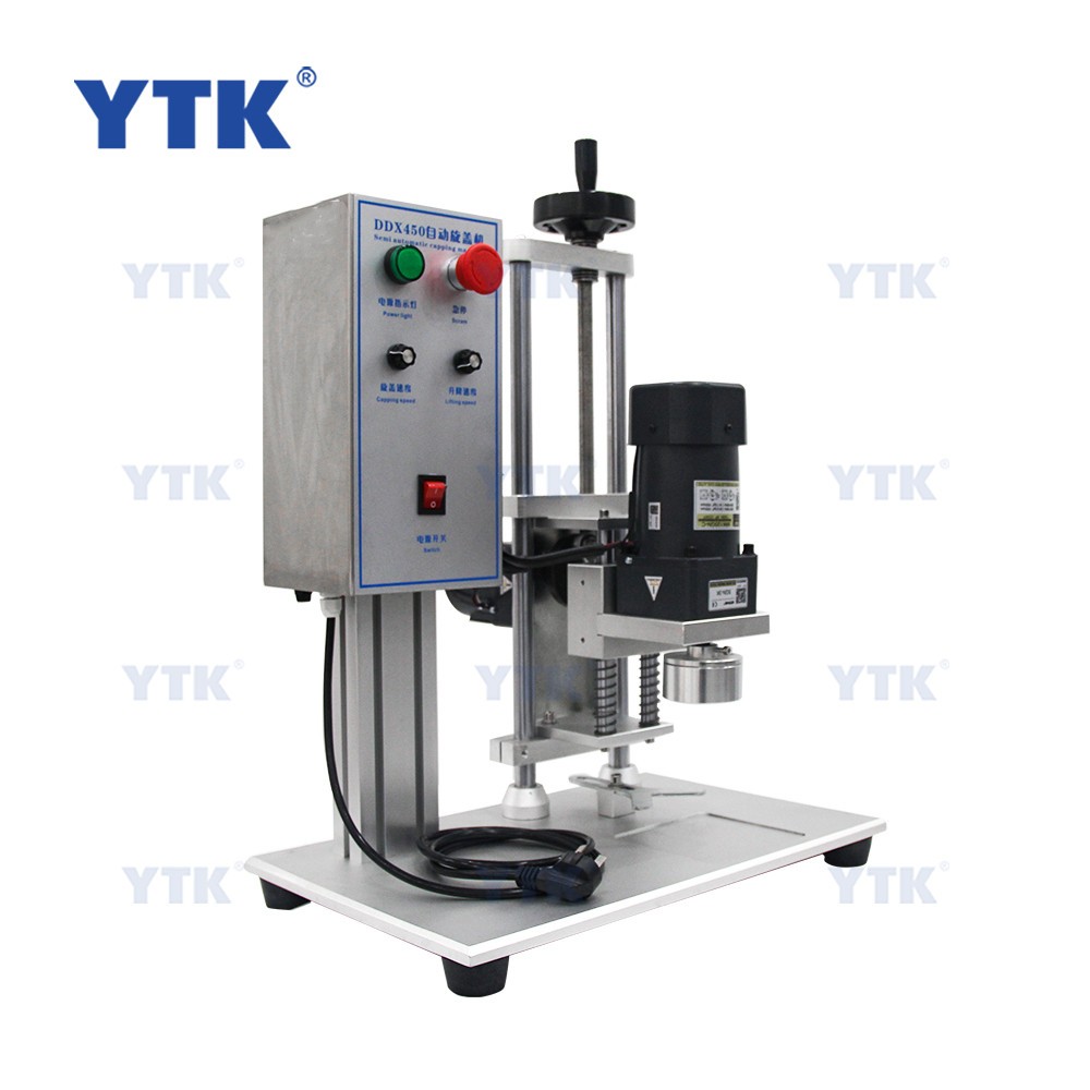 YTK-DDX-450 Desktop Screw Capping Machine Plastic Screwing Machine Medicine Bottle Screwing Machine