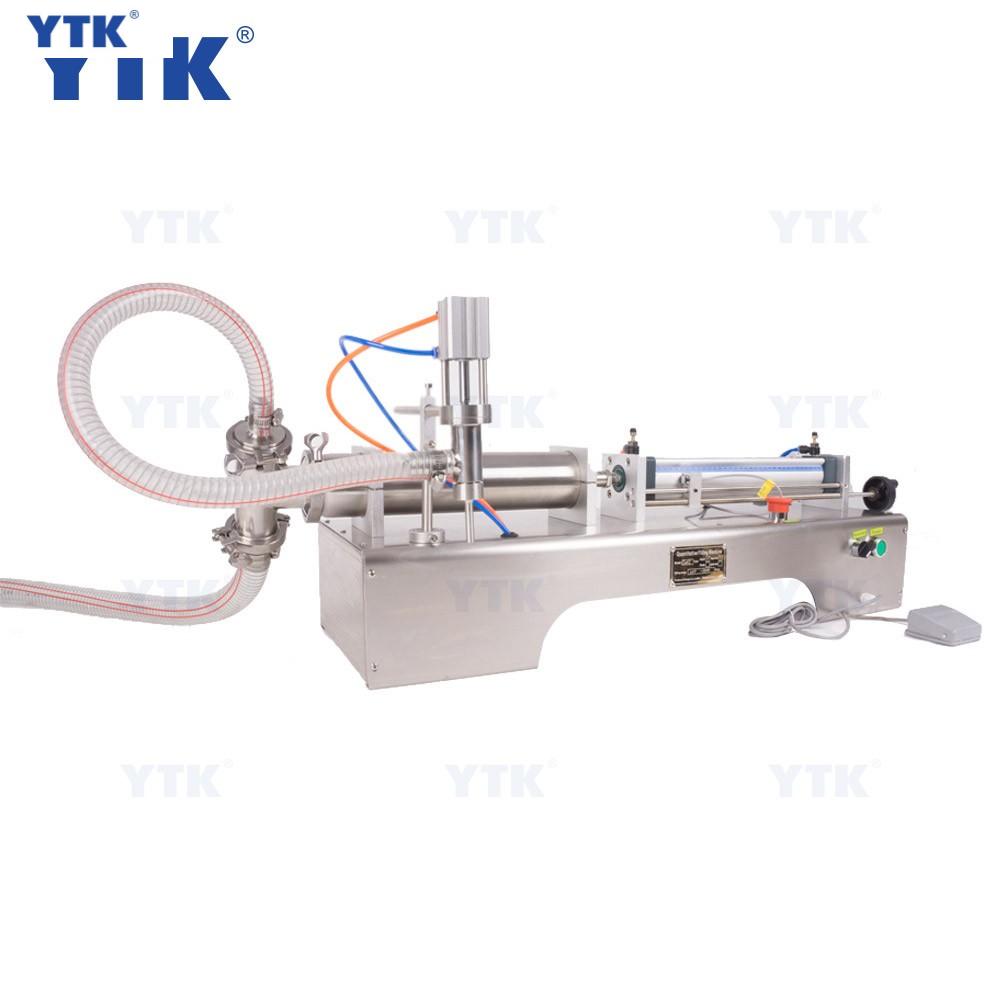 YTK-G1WY Semi-automatic Single Head Liquid Water Oil Filling Machine