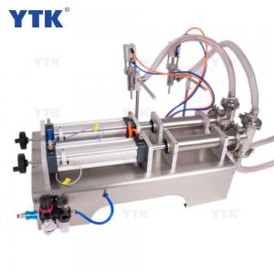 YTK-G2WY High Quality Horizontal Double Heads Pneumatic Liquid Filling Machine 