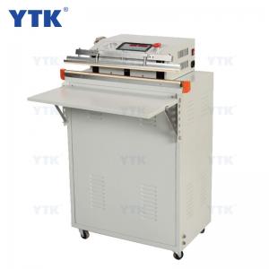 YTK-RL600 Vertical vacuum external nitrogen gas flushing sealer sealing machine for fish meat food bag vacuum packaging machine