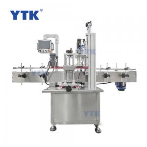 YTK-SC6 High Quality Fully Automatic Vertical Servo Screw Capping Machine For Making Plastic Caps For Plastic Glass Beer Bottles