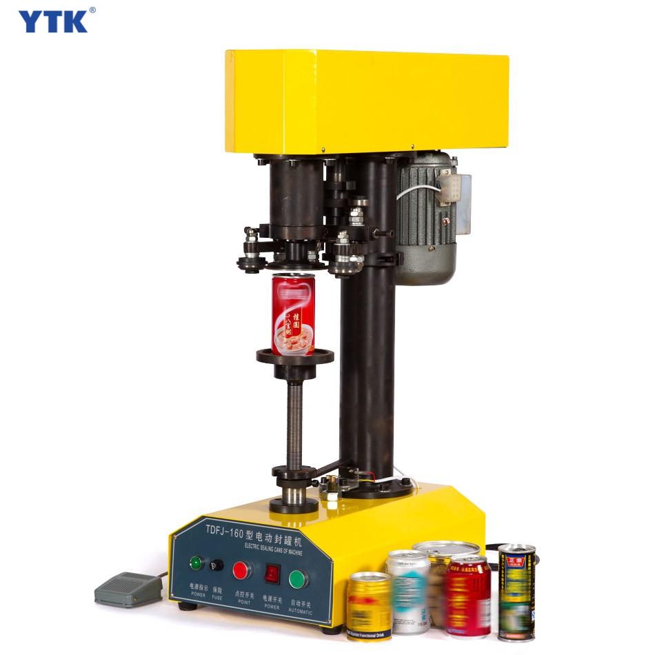 YTK-TDFJ-160 Electric Table Small Food Canning Machine Tin Can Sealing Machine 