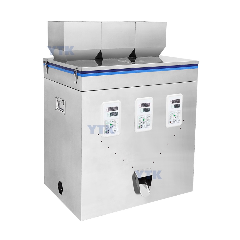 YTK-W200T Long Grain Rice Filler Granular Filling Machine Tea Leaf Packing Particle Powder Racking Machine 